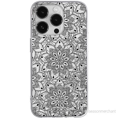 ERT GROUP mobiltelefonfodral för Apple Iphone 14 PRO MAX originalt och officiellt licensierat Babaco mönster Mandalas 009 optimalt anpassad till formen på mobiltelefonen, med glitter overflow effekt 5905511597276