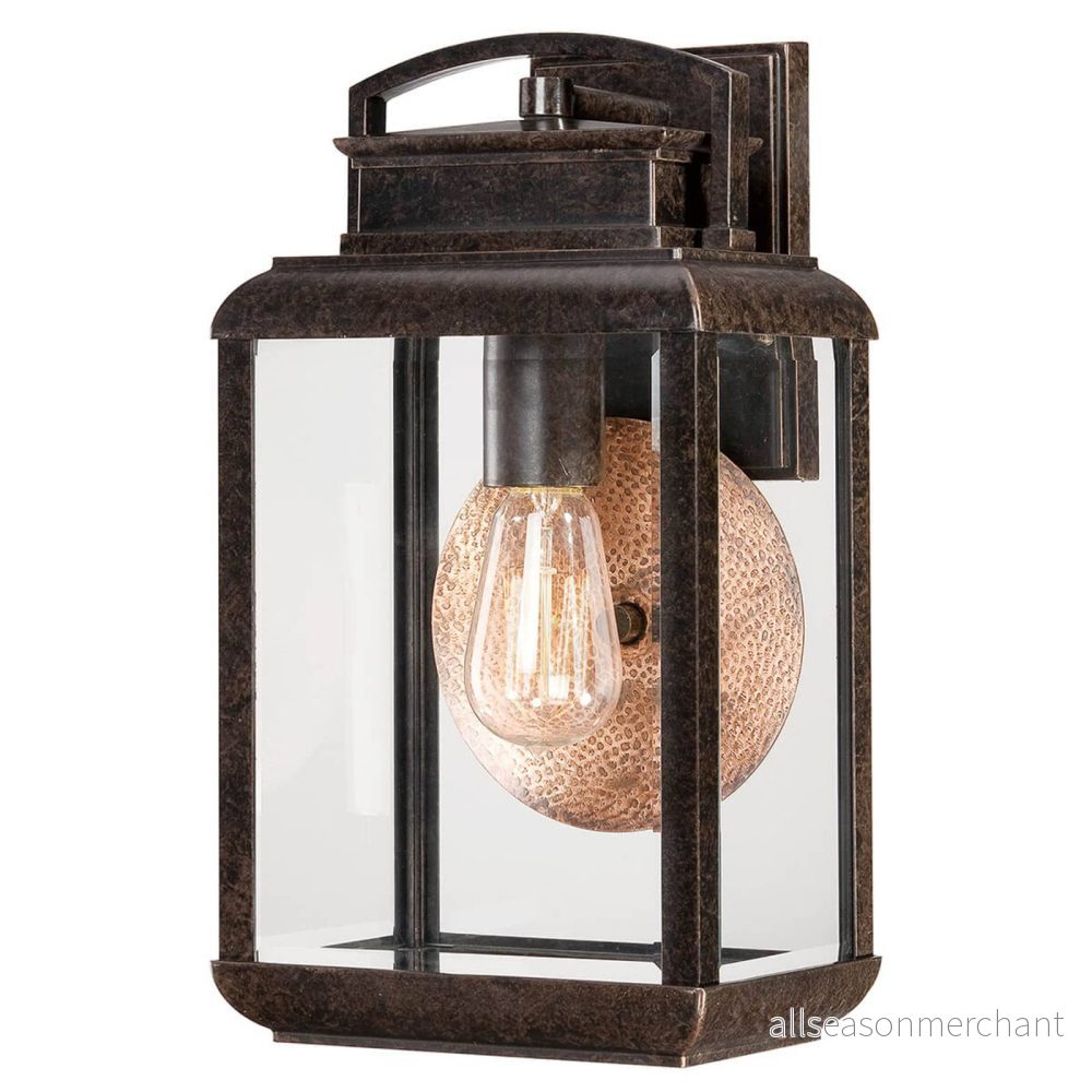 QUOIZEL Byron utomhusvägglampa i vintage design 5024005205814