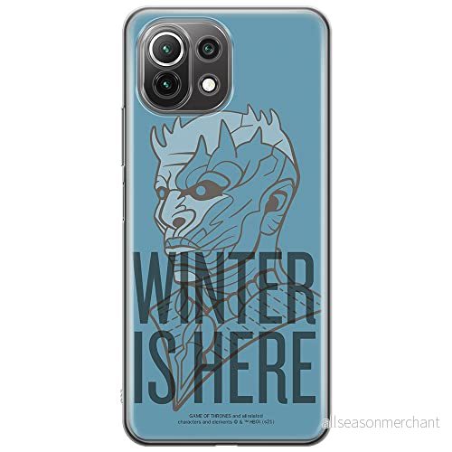 ERT GROUP mobiltelefonfodral för Xiaomi 11 LITE 4G/5G originalt och officiellt licensierat Game od Thrones mönster of 016, fodral tillverkad av TPU plast 5903932706116
