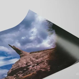Poster Chimney Rock i Nebraska - Naturnära väggdekoration och landskapskonst - Bild 2