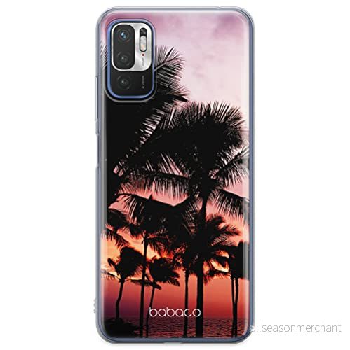 ERT GROUP mobiltelefonfodral för Xiaomi REDMI NOTE 10 5G / POCO M3 PRO originalt och officiellt licensierat Babaco mönster Nature 001, fodral tillverkad av TPU plast 5904805609855