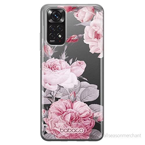 ERT GROUP mobiltelefonfodral för Xiaomi REDMI 10 originalt och officiellt licensierat Babaco mönster Flowers 050 anpassad till formen på mobiltelefonen, gedeeltelijk transparant 5905131348548