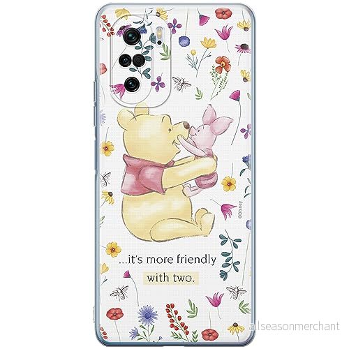 ERT GROUP mobiltelefonfodral för Xiaomi MI 11i/ REDMI K40/K40 PRO/POCO F3/ F3 PRO originalt och officiellt licensierat Disney mönster Winnie the Pooh & Friends 030, fodral tillverkad av TPU plast 5905131977786