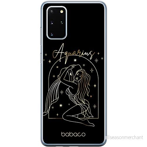 ERT GROUP mobiltelefonfodral för Samsung S20 PLUS / S11 originalt och officiellt licensierat Babaco mönster Zodiac Woman 011 Vit anpassad till formen på mobiltelefonen, fodral tillverkad av TPU plast 5903932235548