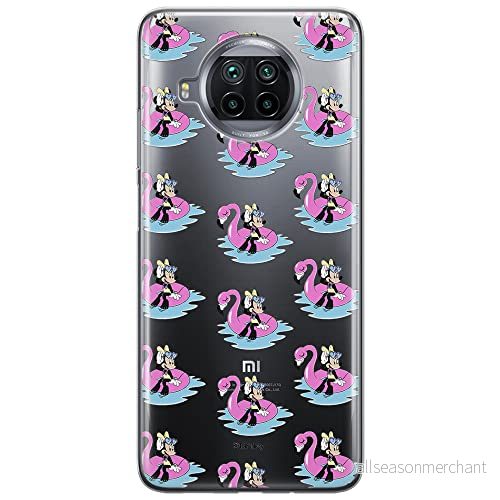 ERT GROUP mobiltelefonfodral för Xiaomi REDMI NOTE 9T originalt och officiellt licensierat Disney mönster Minnie 023 optimalt anpassad till formen på mobiltelefonen, gedeeltelijk transparant 5904805647369