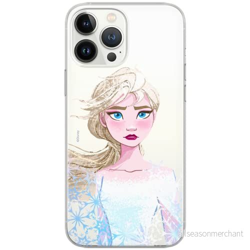 ERT GROUP mobiltelefonfodral för Apple Iphone 6 PLUS originalt och officiellt licensierat Disney mönster Elsa 014 Vit optimalt anpassad till formen på mobiltelefonen, gedeeltelijk transparant 5903537026862