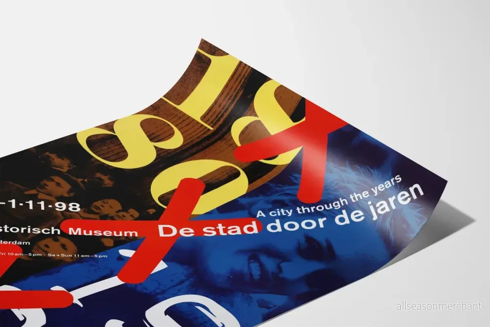 Väggposter för utställningen De Stad door de Jaren Amsterdam - Bild 3