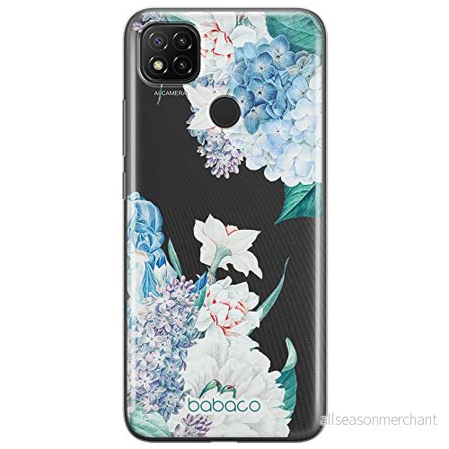 ERT GROUP mobiltelefonfodral för Xiaomi REDMI 9C originalt och officiellt licensierat Babaco mönster Flowers 027 optimalt anpassad till formen på mobiltelefonen, gedeeltelijk transparant 5905131264664