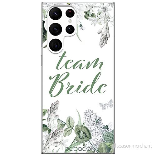 ERT GROUP mobiltelefonfodral för Samsung S22 ULTRA originalt och officiellt licensierat Babaco mönster Team Bride 005 optimalt anpassad till formen på mobiltelefonen, fodral tillverkad av TPU plast 5904805790515