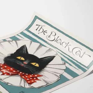 Vintageposter The Black Cat – April 1896 - Bild 3