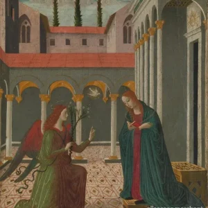 L'Annonciation - Alesso di Benozzo | Konsttryck - Bild 2
