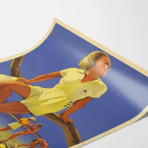 Vintageposter av Stora barriärrevet - Retro väggdekoration för semester - Bild 3