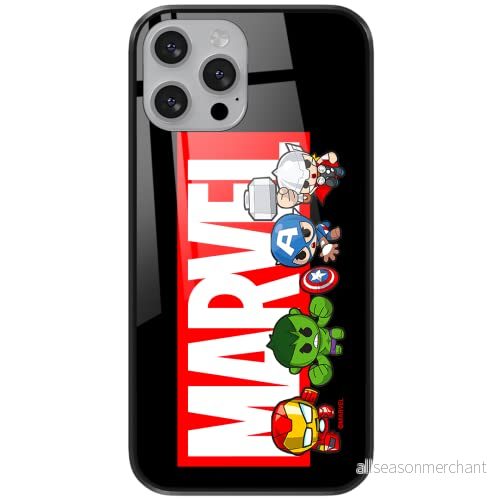 ERT GROUP mobiltelefonfodral för Samsung S21 PLUS originalt och officiellt licensierat Marvel mönster 010 tillverkad av härdat glas, anpassat till mobilens form, skyddsfodral 5904805181177