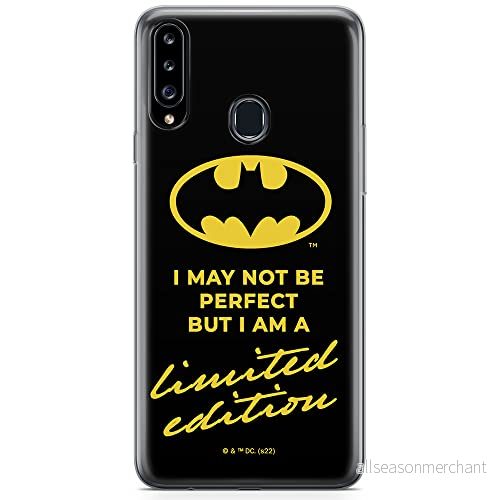 ERT GROUP mobiltelefonfodral för Samsung A20S originalt och officiellt licensierat DC mönster Batman 062 optimalt anpassad till formen på mobiltelefonen, fodral tillverkad av TPU plast 5905131516732