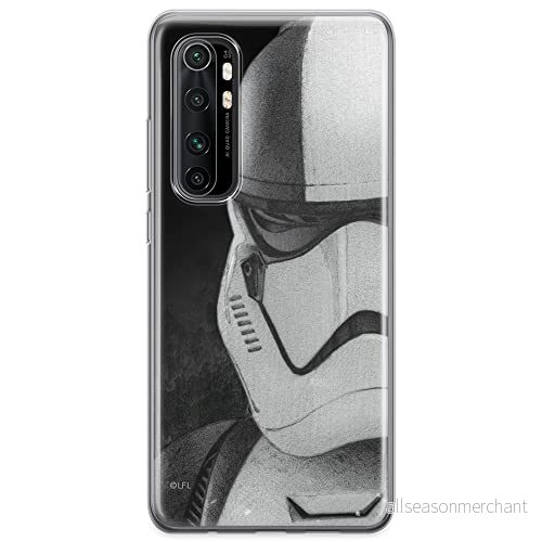 ERT GROUP mobiltelefonfodral för Xiaomi MI NOTE 10 Lite originalt och officiellt licensierat Star Wars mönster Stormtrooper 001 anpassad till formen på mobiltelefonen, fodral tillverkad av TPU plast 5904805593413