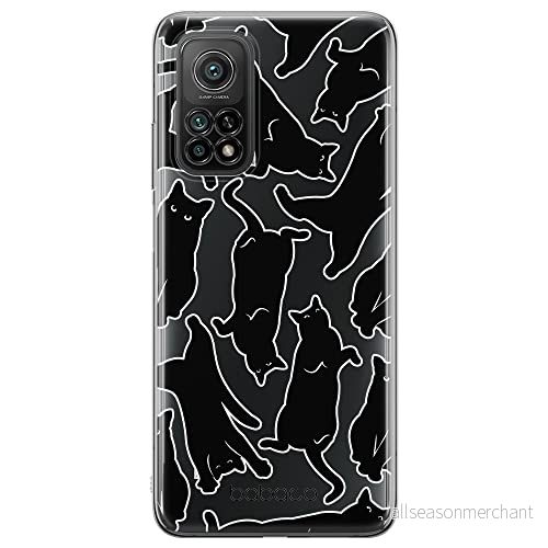 ERT GROUP mobiltelefonfodral för Huawei P30 Lite originalt och officiellt licensierat Babaco mönster Cats 005 Vit optimalt anpassad till formen på mobiltelefonen, gedeeltelijk transparant 5905131125262