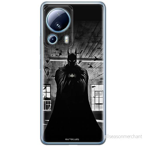 ERT GROUP mobiltelefonfodral för Xiaomi 13 LITE/CIVI 2 originalt och officiellt licensierat DC mönster Batman 068 optimalt anpassad till formen på mobiltelefonen, fodral tillverkad av TPU plast 5905511927912