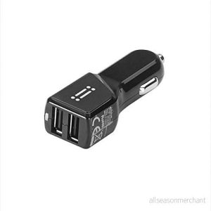 aiino Billaddare 2 USB 4,8A portar, universell billaddare, laddare för iPhone 11/11 Pro/X/8/7/6, iPad, Samsung S10/S9/S8/S7, Huawei, Honor svart 8059015741776 aiino Billaddare 2 USB 4,8A portar, universell billaddare, laddare för iPhone 11/11 Pro/X/8/7/6, iPad, Samsung S10/S9/S8/S7, Huawei, Honor svart 8059015741776