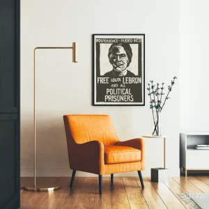 Aktivistposter för Portorikos självständighet och Lolita Lebróns frigivning - Bild 2