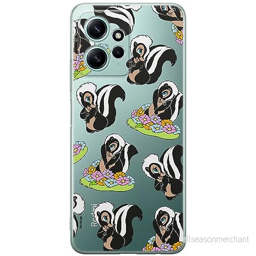 ERT GROUP mobiltelefonfodral för Xiaomi REDMI NOTE 12 4G originalt och officiellt licensierat Disney mönster Pepe Le Pew 003 optimalt anpassad till formen på mobiltelefonen, gedeeltelijk transparant 5905511948832