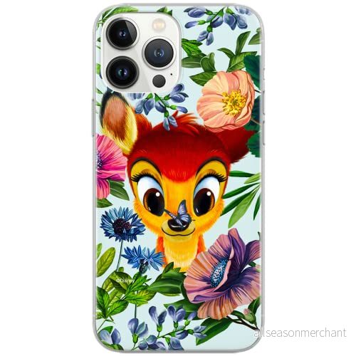 ERT GROUP mobiltelefonfodral för Huawei P30 originalt och officiellt licensierat Disney mönster Bambi 011 Vit optimalt anpassad till formen på mobiltelefonen, fodral tillverkad av TPU plast 5902980248913