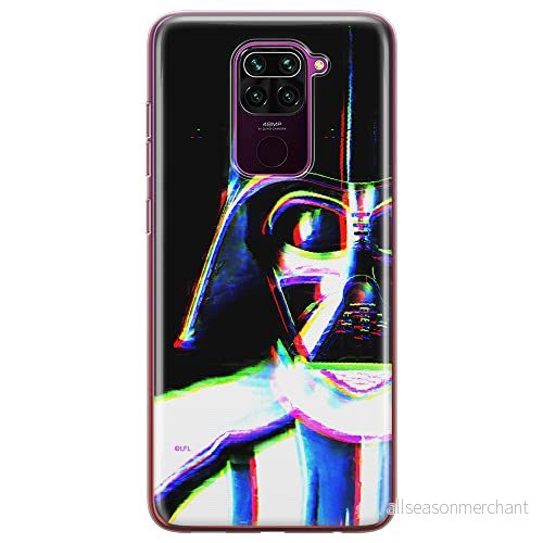 ERT GROUP mobiltelefonfodral för Xiaomi REDMI NOTE 9 originalt och officiellt licensierat Star Wars mönster Darth Vader 013 anpassad till formen på mobiltelefonen, fodral tillverkad av TPU plast 5903040337851