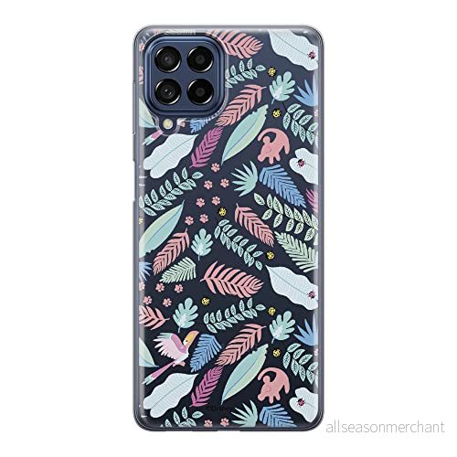 ERT GROUP mobiltelefonfodral för Samsung M53 5G originalt och officiellt licensierat Disney mönster The Lion King 001 optimalt anpassad till formen på mobiltelefonen, gedeeltelijk transparant 5905511378486