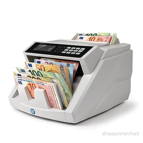 Safescan 2465 S Sedelräknare förfalskningsdetektering automatisk EUR, GBP, CHF, USD, PLN, SEK, NOK grå 8717496335241