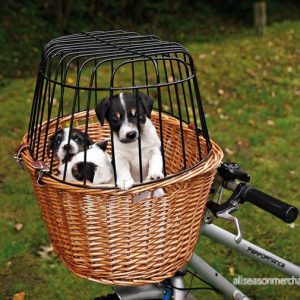 Trixie Front bicycle basket 44 x 48 33 cm nature 4011905028064 Trixie Front bicycle basket 44 x 48 33 cm nature 4011905028064