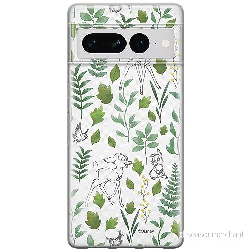 ERT GROUP mobiltelefonfodral för Google PIXEL 7 PRO originalt och officiellt licensierat Disney mönster Bambi 008 optimalt anpassad till formen på mobiltelefonen, fodral tillverkad av TPU plast 5905795161286