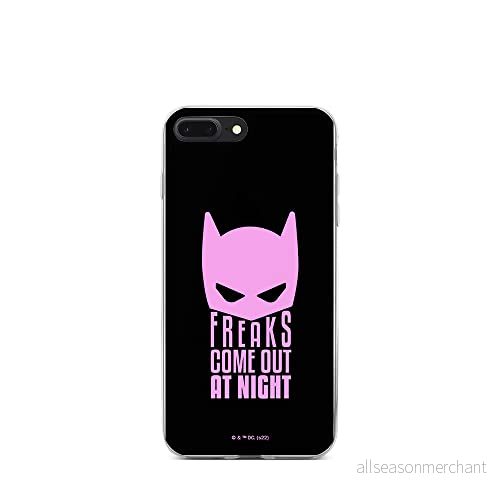 ERT GROUP mobiltelefonfodral för Iphone 7 PLUS/ 8 PLUS originalt och officiellt licensierat DC mönster Batman 052 optimalt anpassad till formen på mobiltelefonen, fodral tillverkad av TPU plast 5905131545077