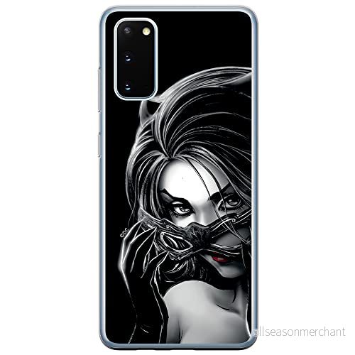 ERT GROUP mobiltelefonfodral för Samsung S20 FE / 5G originalt och officiellt licensierat DC mönster Catwoman 004 optimalt anpassad till formen på mobiltelefonen, fodral tillverkad av TPU plast 5903932407808