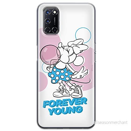 ERT GROUP mobiltelefonfodral för Oppo A92/ A72/ A52 originalt och officiellt licensierat Disney mönster Minnie 055 optimalt anpassad till formen på mobiltelefonen, fodral tillverkad av TPU plast 5903040200995