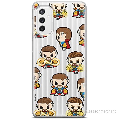 ERT GROUP mobiltelefonfodral för Samsung M52 5G originalt och officiellt licensierat Marvel mönster Dr Strange 001 optimalt anpassad till formen på mobiltelefonen, gedeeltelijk transparant 5904805494345