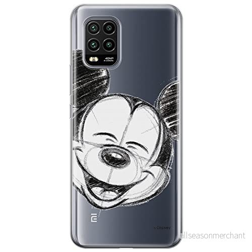 ERT GROUP mobiltelefonfodral för Xiaomi MI 10 LITE originalt och officiellt licensierat Disney mönster Mickey 016 optimalt anpassad till formen på mobiltelefonen, gedeeltelijk transparant 5903537144047