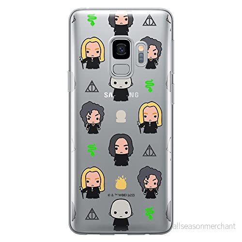 ERT GROUP mobiltelefonfodral för Samsung S9 originalt och officiellt licensierat Harry Potter mönster 246 optimalt anpassad till formen på mobiltelefonen, gedeeltelijk transparant 5905131703088