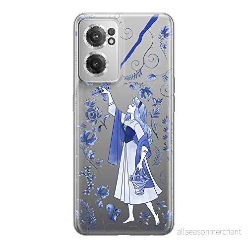 ERT GROUP mobiltelefonfodral för Oneplus NORD CE 2 originalt och officiellt licensierat Disney mönster Aurora 003 optimalt anpassad till formen på mobiltelefonen, gedeeltelijk transparant 5905511299705
