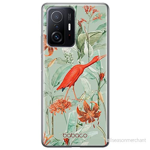 ERT GROUP mobiltelefonfodral för Xiaomi 11T 5G / PRO originalt och officiellt licensierat Babaco mönster Flowers 049 anpassad till formen på mobiltelefonen, fodral tillverkad av TPU plast 5905131346025