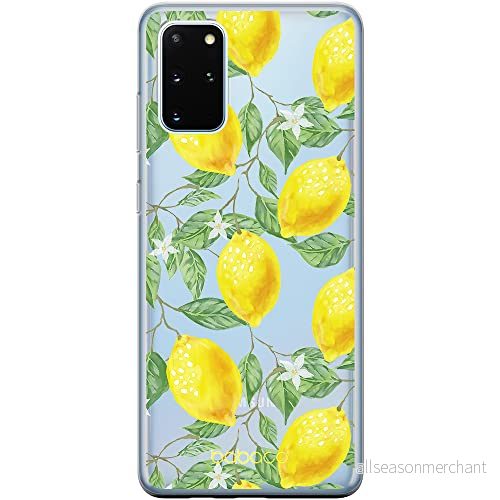 ERT GROUP mobiltelefonfodral för Samsung S20 PLUS / S11 originalt och officiellt licensierat Babaco mönster Fruits 002 Vit optimalt anpassad till formen på mobiltelefonen, gedeeltelijk transparant 5903537758961