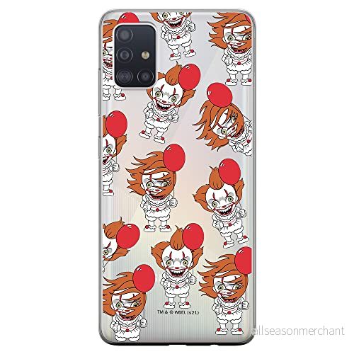 ERT GROUP mobiltelefonfodral för Samsung A51 5G originalt och officiellt licensierat Horror mönster It 007 optimalt anpassad till formen på mobiltelefonen, gedeeltelijk transparant 5905131959492