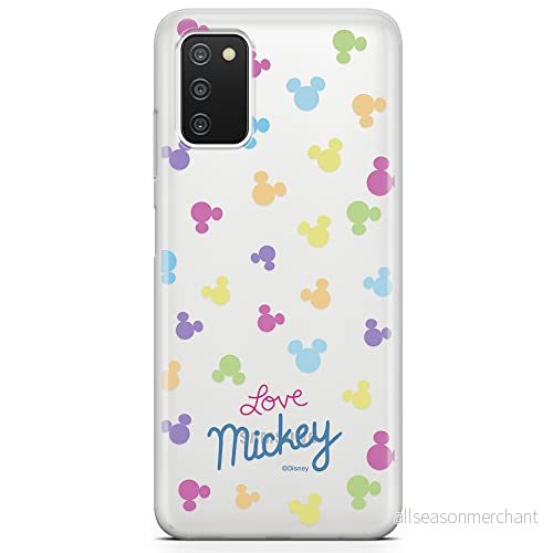 ERT GROUP mobiltelefonfodral för Samsung A03S originalt och officiellt licensierat Disney mönster Mickey 017 optimalt anpassad till formen på mobiltelefonen, gedeeltelijk transparant 5903932989861