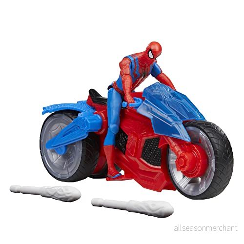 Marvel Spider Man Web Blast Cycle Figurset 5010994182533