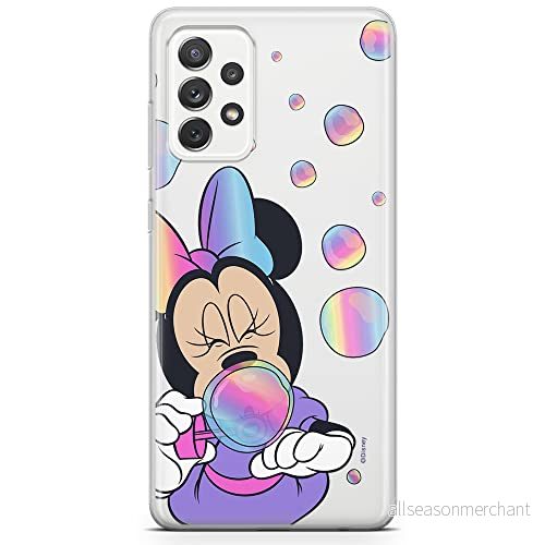 ERT GROUP mobiltelefonfodral för Samsung A33 5G originalt och officiellt licensierat Disney mönster Minnie 052 optimalt anpassad till formen på mobiltelefonen, gedeeltelijk transparant 5904805343605
