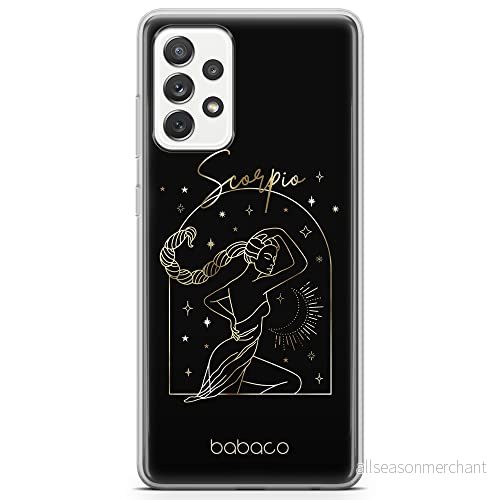 ERT GROUP mobiltelefonfodral för Samsung A72 5G originalt och officiellt licensierat Babaco mönster Zodiac Woman 008 optimalt anpassad till formen på mobiltelefonen, fodral tillverkad av TPU plast 5903932232264