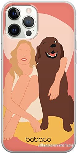 ERT GROUP mobiltelefonfodral för Iphone 12/12 PRO originalt och officiellt licensierat Babaco mönster Dogs 007 optimalt anpassad till formen på mobiltelefonen, fodral tillverkad av TPU plast 5905131050236