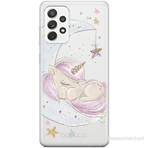 ERT GROUP mobiltelefonfodral för Samsung A53 5G originalt och officiellt licensierat Babaco mönster Unicorn 003 optimalt anpassad till formen på mobiltelefonen, gedeeltelijk transparant 5904805332609