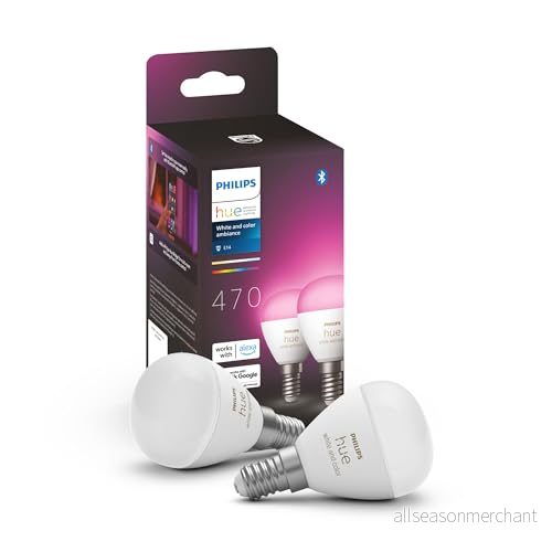 Philips Hue White & Color Ambiance E14 5,1W 2-pack 8719514491281