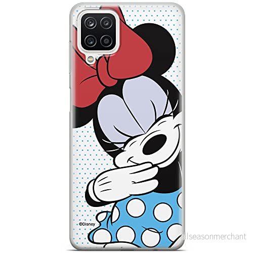ERT GROUP mobiltelefonfodral för Samsung A12 / M12 originalt och officiellt licensierat Disney mönster Minnie 033 optimalt anpassad till formen på mobiltelefonen, fodral tillverkad av TPU plast 5903040101278