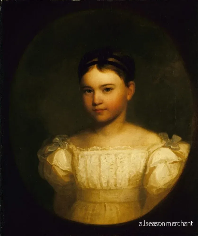 Målning Marie Louisa Adams - Asher Brown Durand | Konsttryck - Bild 2