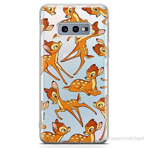 ERT GROUP mobiltelefonfodral för Samsung S10e originalt och officiellt licensierat Disney mönster Bambi 017 optimalt anpassad till formen på mobiltelefonen, gedeeltelijk transparant 5905131798541